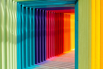 Walls, Miscellanea, Miscellaneous, Wood, Wooden, Multicolored, Motley, Arch HD wallpaper