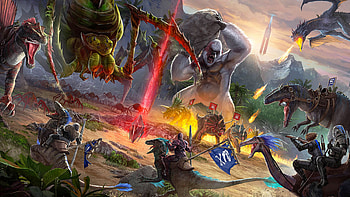 ARK Survival Evolved, , Immerse in nature, Creature encounters HD wallpaper