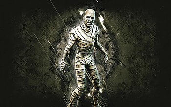 Fortnite Vintage The Mummy Skin, Fortnite, main characters, green stone background, Vintage The Mummy, Fortnite skins, Vintage The Mummy Skin, Vintage The Mummy Fortnite, Fortnite characters HD wallpaper