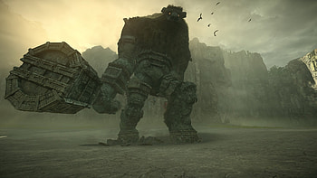 Shadow of the Colossus, graphy thread, Gaming visual, Captivating moments HD wallpaper