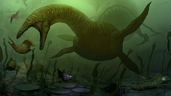 Trinacromerum, Dinosaurs HD wallpaper
