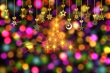 Christmas Lights, Decoration, Lights, Christmas, Holiday HD wallpaper