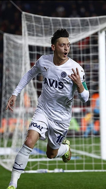 Mesut Özil, sports uniform, soccer HD phone wallpaper