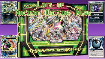 Bandit Ring/Ancient Origins News | Shiny Rayquaza EX Box, Mega Tyranitar EX Revealed, + More Cards! - YouTube HD wallpaper