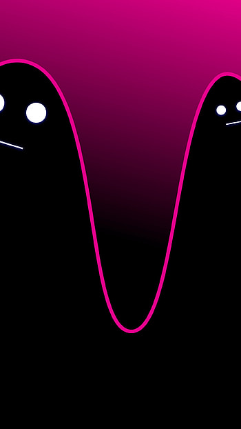 Neon Hollow | Minimal Mood | Twin Echo | Pink Dip | Silent V, artistic, minimalist HD phone wallpaper
