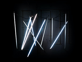 Dark, Wall, Lamp, Glow HD wallpaper