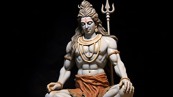 Mahadev The Great God Statue, Shiva, religious, Mahadev HD wallpaper