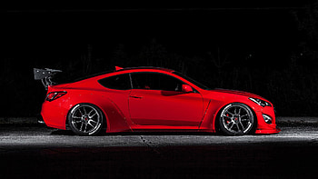 Hyundai Genesis Coupe, Luxury sports car, Powerful performance, Elegant styling HD wallpaper