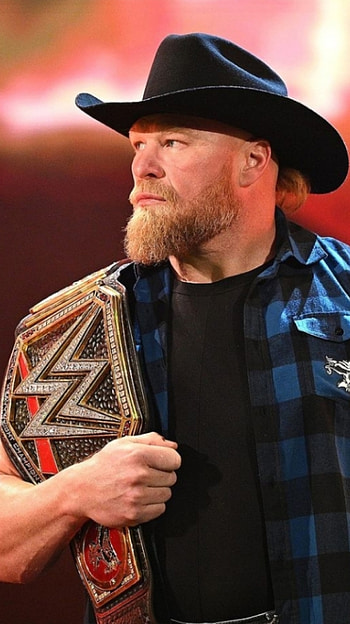 Brock Lesnar, tartan, chin HD phone wallpaper