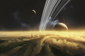 Inside The Planet Crown, artist, artwork, digital-art, artstation HD wallpaper