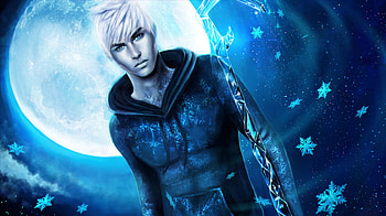 Winter, Art, Jack Frost, Snowflakes, Boy, Winter Spirit, Ice Jack HD wallpaper