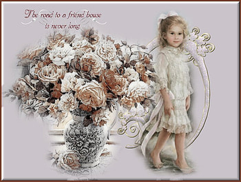 Victorian child with Easter flowers, mirror, easter, flowers, victorian, child HD wallpaper