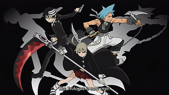 Soul Eater, scythe, guns, soul, gang HD wallpaper
