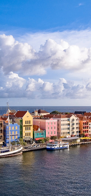 Curacao island , 12 Pro, Caribbean island, Travel HD phone wallpaper