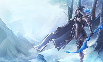 Ashe, League of Legends, Stunning artwork, Action-packed battles HD wallpaper