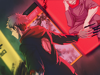 Yuji Itadori, Anime, Jujutsu Kaisen, Yuji Itadori HD wallpaper