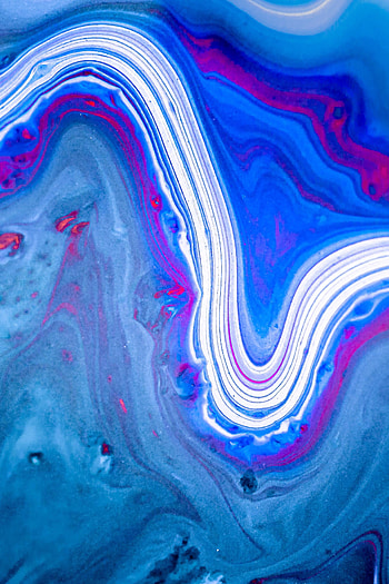 Abstract, Divorces, Lines, Paint, Liquid, Fluid Art HD phone wallpaper