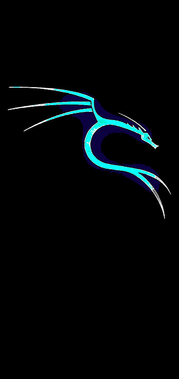 Glow kali, hacking, hacker, linux, dragon HD phone wallpaper