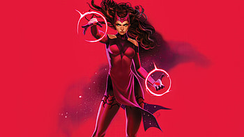 Scarlet Witch The Divine, scarlet-witch, superheroes, artwork, digital-art HD wallpaper