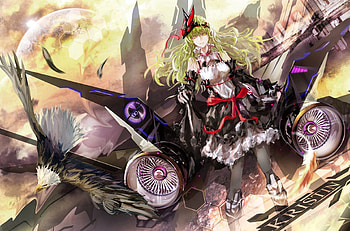 Technologic, Bird, Girl, Eagles, sand, Sifi, Cant think of a fourth HD wallpaper