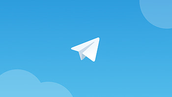 Telegram Logo Minimal , telegram, logo, minimalism, minimalist HD wallpaper