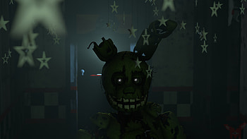 Springtrap in the Shadows — FNAF 3 Ultra, Five Nights at Freddy's 3, Five Nights at Freddy's HD wallpaper