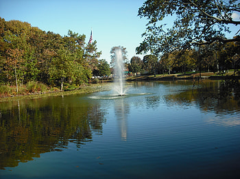 Spring lake nj, oct, lake, park, fall HD wallpaper