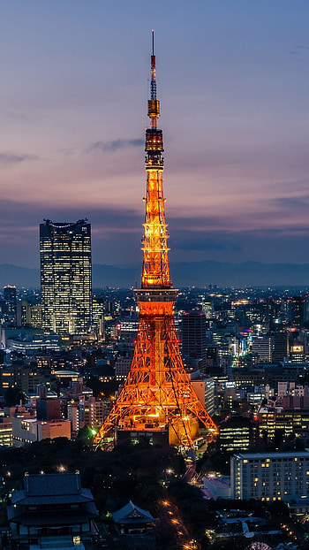Tokyo Skyline, Best quality , and backgrounds, City beauty HD phone wallpaper