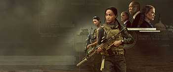 Special Ops : Lioness Series 1, Zoe Saldana, Morgan man, Nicole Kidman, CIA, TV Show, Special Ops: Lioness HD wallpaper