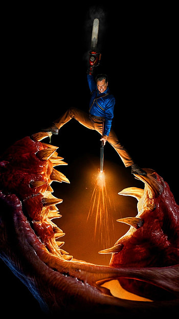 Bruce Campbell, Ash, Evil Dead HD phone wallpaper
