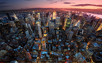 Los Angles Top View, los-angles, world, buildings HD wallpaper