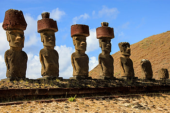 Easter Island, Captivating Polynesian heritage, Mysterious megaliths, Treasured artifacts HD wallpaper