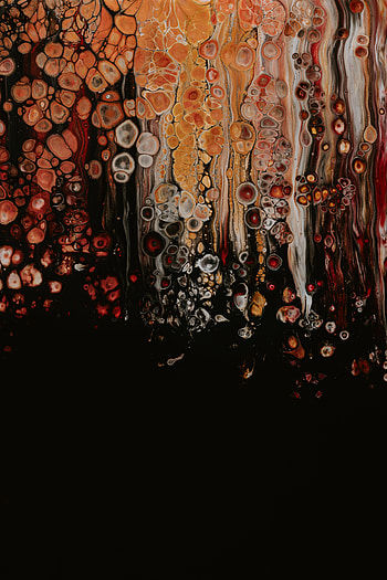 Abstract, Bubbles, Divorces, Texture, Liquid HD phone wallpaper
