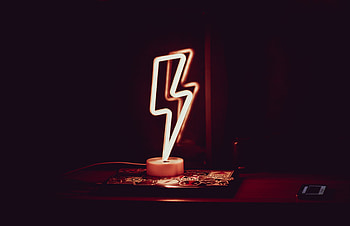 Glowing, neon lamp, inscription HD wallpaper