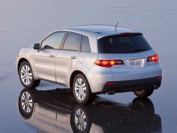 Auto, Acura, Cars, Reflection, Jeep, Back View, Rear View, Akura, Silver Metallic, Rdx, Wet Asphalt HD wallpaper