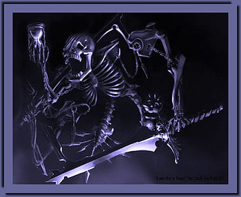 skeleton, skull, dark, reaper, death HD wallpaper