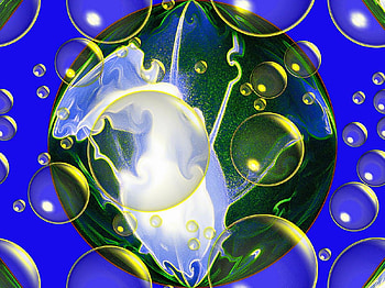 Bubbles, abstract HD wallpaper