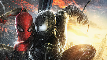 Spider Man V Venom, spiderman, venom, superheroes, artwork, artist HD wallpaper
