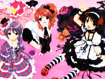 haruhi haloween, suzumiya haruhi no yuuutsu, anime, other, , haruhi HD wallpaper