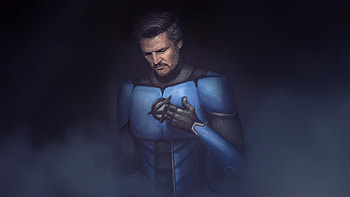 Flexible Hero Mister Fantastic Four, the-fantastic-four-first-steps, mister-fantastic, the-fantastic-four, movies, 2025-movies, fantastic-four, superheroes, artwork, art, digital-art, artstation HD wallpaper