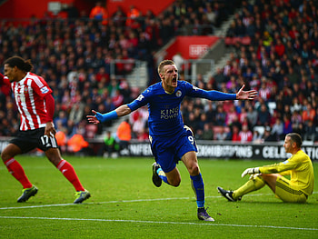 Leicester City vs Southampton, Jamie Vardy HD wallpaper