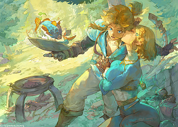 Legend of Zelda : Epic Adventure in Vibrant Detail, video game, The Legend of Zelda HD wallpaper