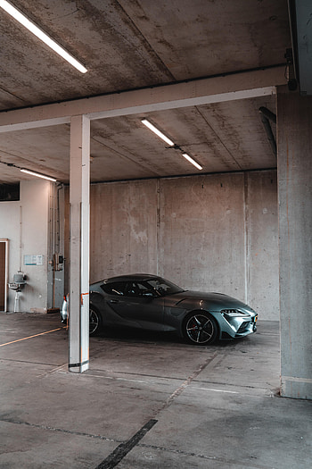 Toyota, Cars, Car, Grey, Side View, Toyota Supra HD phone wallpaper