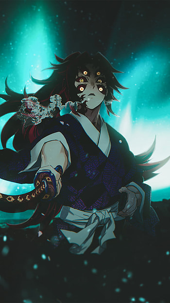kokushibo, art, demonslayer, anime HD phone wallpaper
