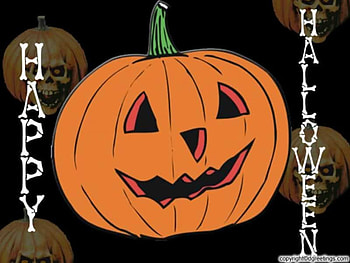 Happy Halloween, halloween, pumpkin face HD wallpaper