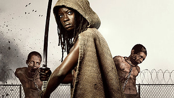 Michonne, The Walking Dead HD wallpaper