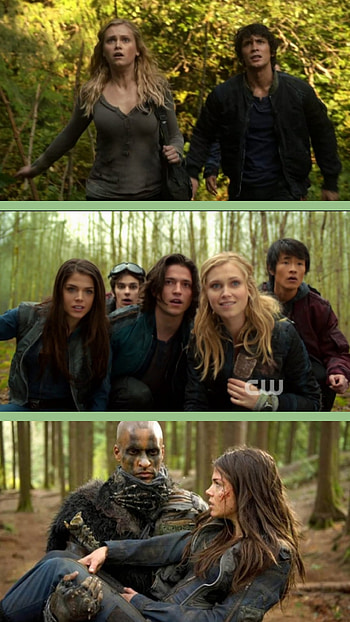 The 100, Clarke, Octavia, monty, bellamy, Lincoln, finn, jasper HD phone wallpaper
