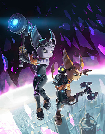 Ratchet and Clank: Rift Apart gaming, Ratchet and Clank, Ratchet and Clank , Ratchet and Clank HD phone wallpaper