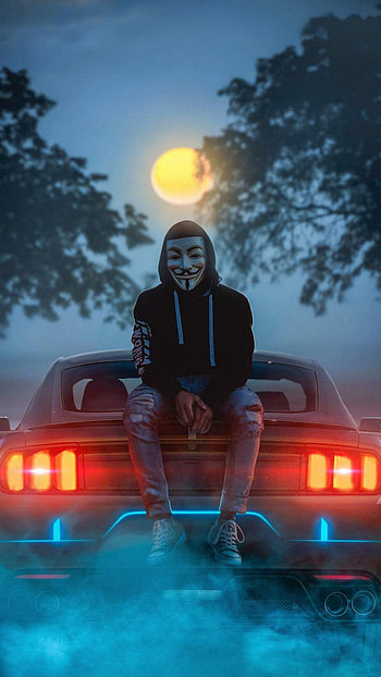 Masked, automotive lighting HD phone wallpaper