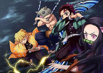 Demon Slayer: Mugen Train, , Backgrounds HD wallpaper